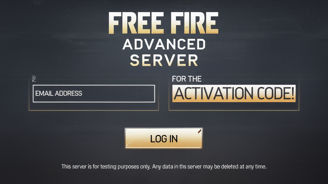 Free Fire Advanced Server Login